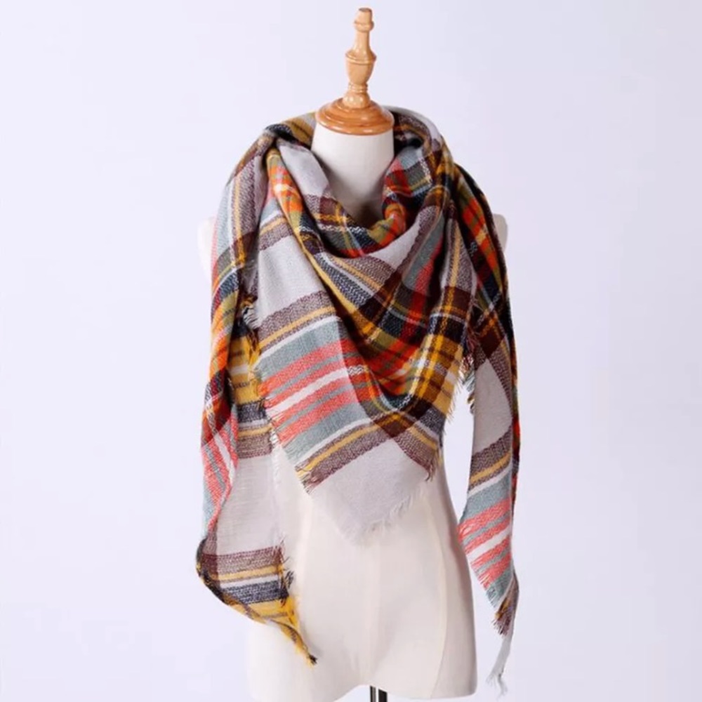 🍂 Gorgeous Plaid tartan oversized scarf 🍂